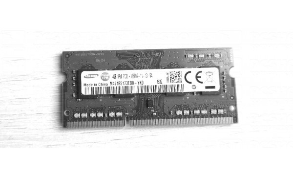 Operatyvioji Atmintis ( RAM ) 4GB 1Rx8 PC3L-12800S